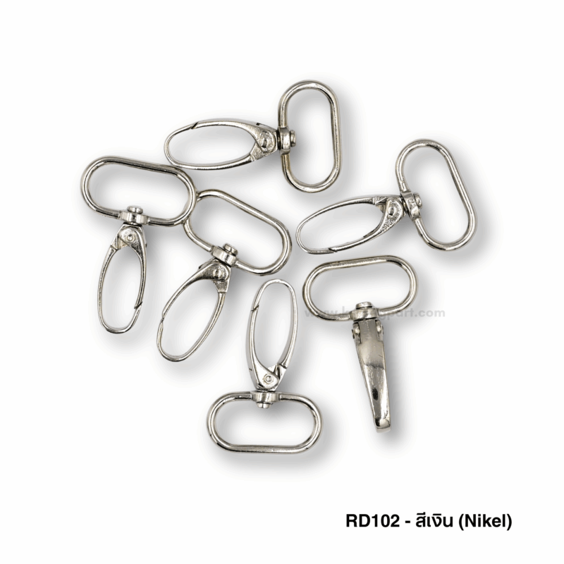 rd102n (2) คอหมา รหัส RD102 สีเงิน (nikel)
