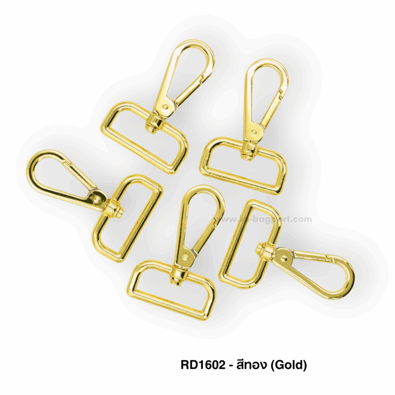 rd1602g (2) คอหมา รหัส RD1602 สีทอง (gold)